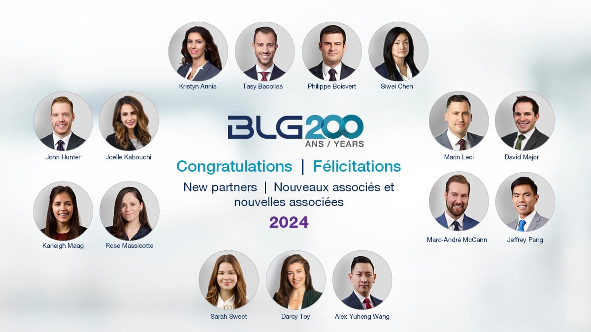 BLG Promotes 15 Lawyers To Partnership BLG   2024 Firm New Partners Social 