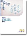 BLG’s Top 10 Legal Risks for Business in 2017 Cover